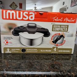 Small 4 Liter Pressured  Cook Pot Imusa Steamer Instant Pot