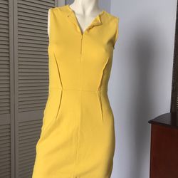 Yellow Mini Dress Size S.   