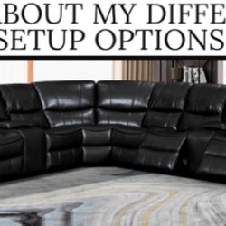 COMPLETE MOVIE THEATRE SECTIONALS! WOW!WE SELL FOR LESS! DELIVERY TODAY! ALL CREDITS WELCOME! 