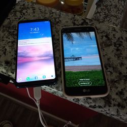 2 LG ANDROID PHONES