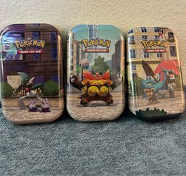 Pokémon TCG: Lumiose City Mini Tin Mega Evolution