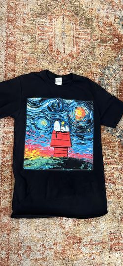 Fruit of the loom snoopy Woodstock starry night size small