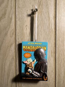 Hallmark Star Wars The Mandalorian & Grogu Christmas Ornament