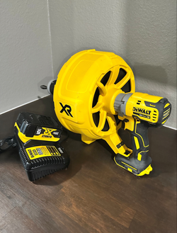 DEWALT Cordless Drain Snake with Battery & Charger