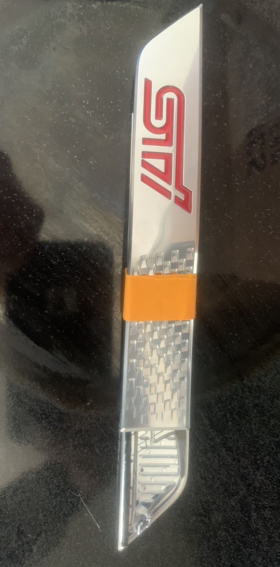 Oem Sti Fender Badges From 2015 Wrx/Sti Body Style