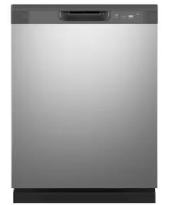 GE 24 in. Built-In Tall Tub Front Control Stainless Steel Dishwasher with 60 dBA, ENERGY STAR