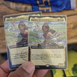 Magic The Gathering X Avatar Katara The Fearless Promo Card SDCC 2025 
