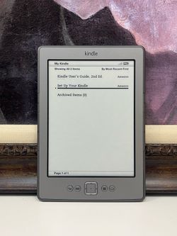 Amazon Kindle 4th Gen Model B00E 6” Wi-Fi 2GB - $19