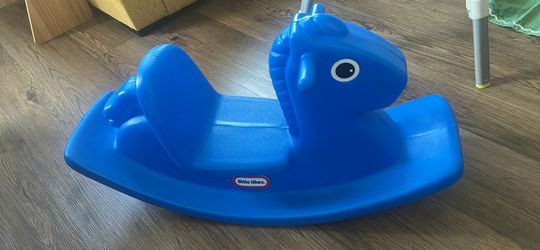 Little Tikes Blue Rocking Horse