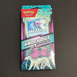 Pokemon TCG Knock Out Collection Suicune Art - Factory Sealed - 2 Booster Packs