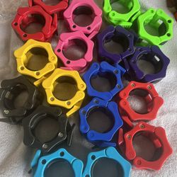 New Collar  They Are For A 2 Inch Bar that’s all the colors. I have nine dollars a pair.