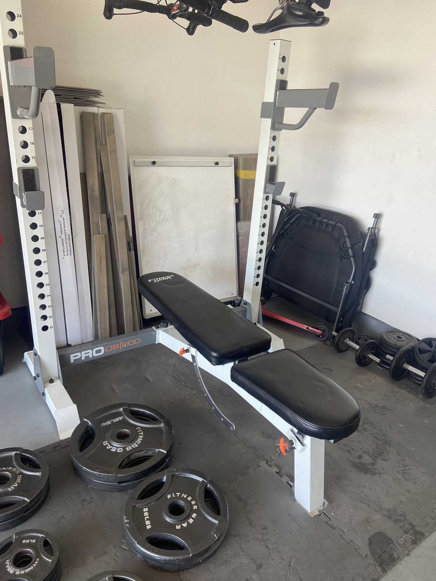 Fitness gear pro olympic weight set sale