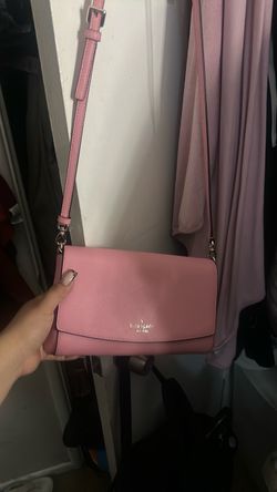 Pink katespade crossbody and shoulder bag