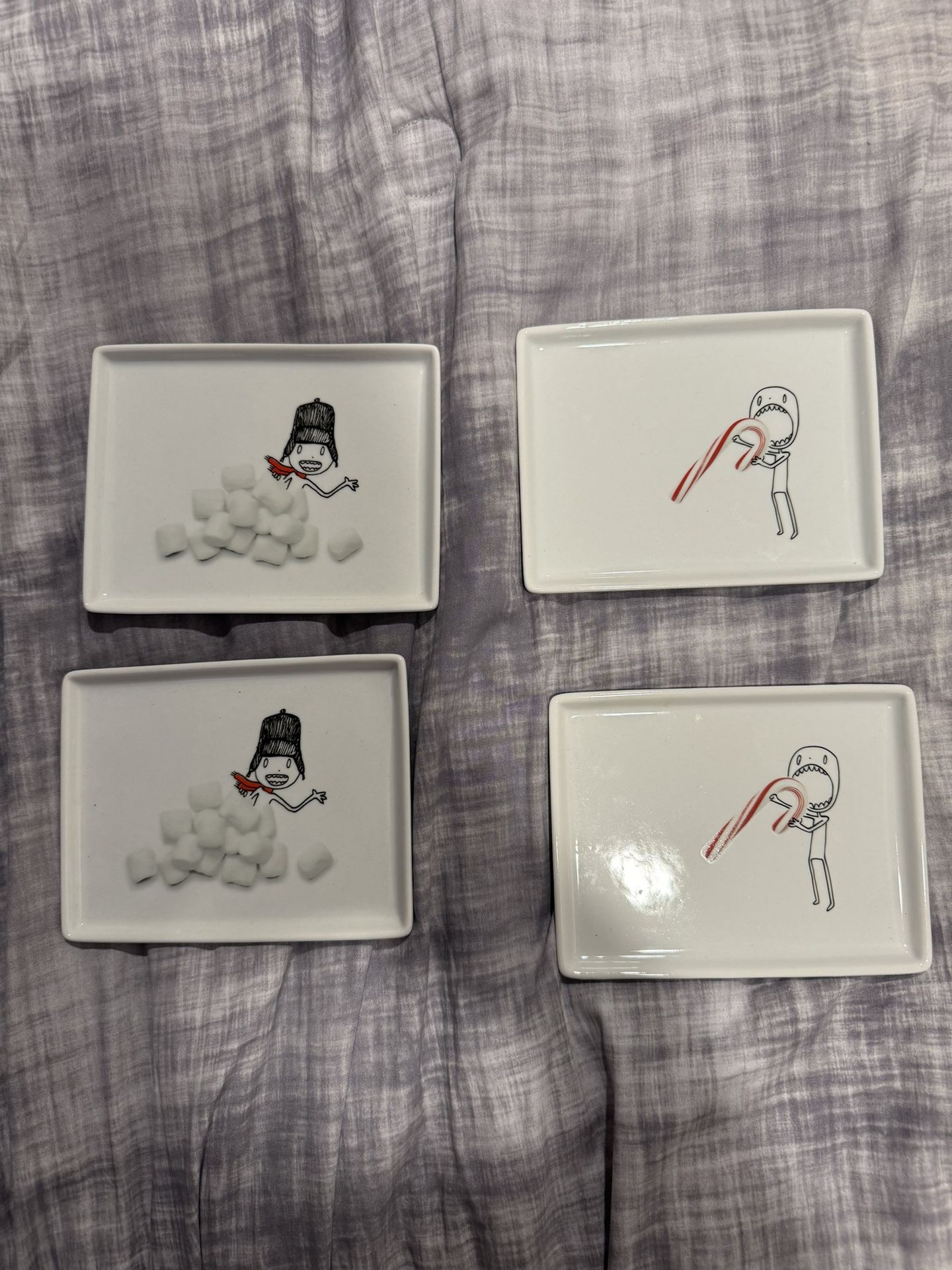 Decorated Plates (Partially Christmas Related)