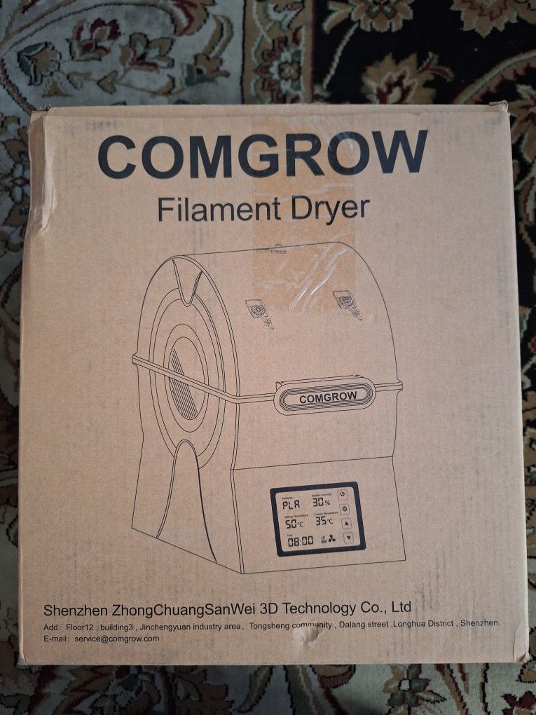 Filament Dryer Box 3d Printer Filament Sealed Storage Box Brand New
