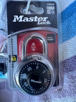 Master lock 1500D combination locks