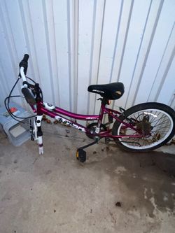 White Black And Purple Bike Mountain Bicycle For Parts
