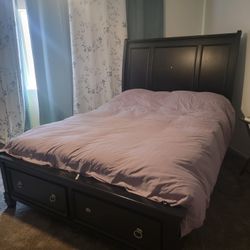 Queen Bed Frame $200