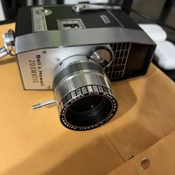 Vintage Bell & Howell Director Series Zoomatic - Fair Condition. Comes With Film Spools