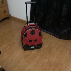 3 Pc Ladybug Luggage Set