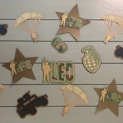 Military Birthday Decorations 