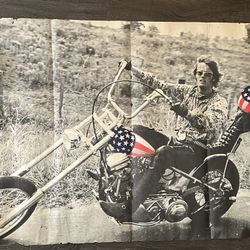 1969 Easy Rider Poster ( Very Rough)