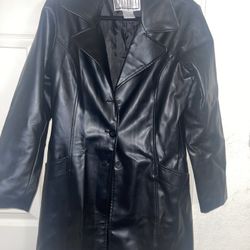 BB DAKOTA Black Leather Jacket 