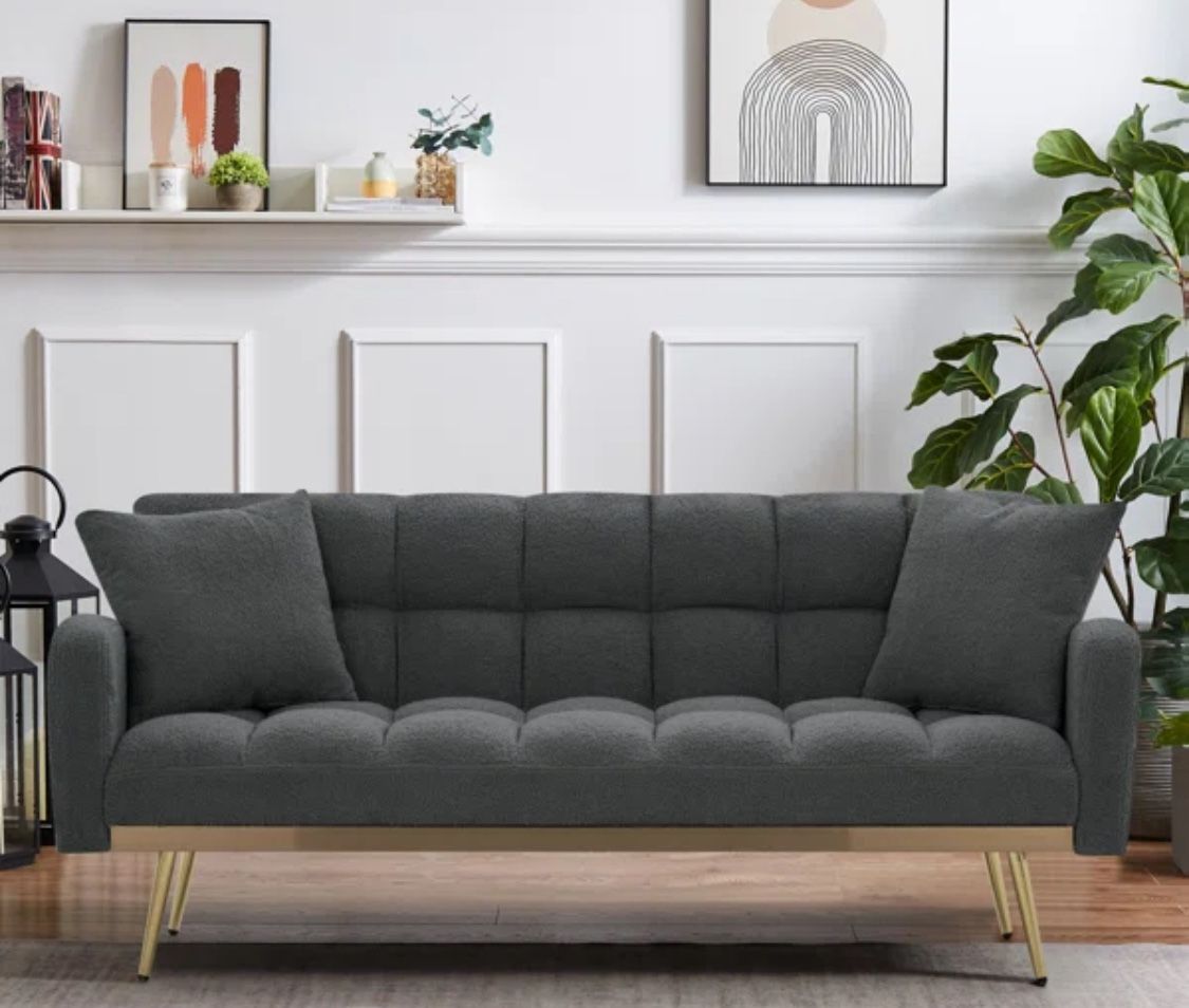 Grey Couch Sleeper