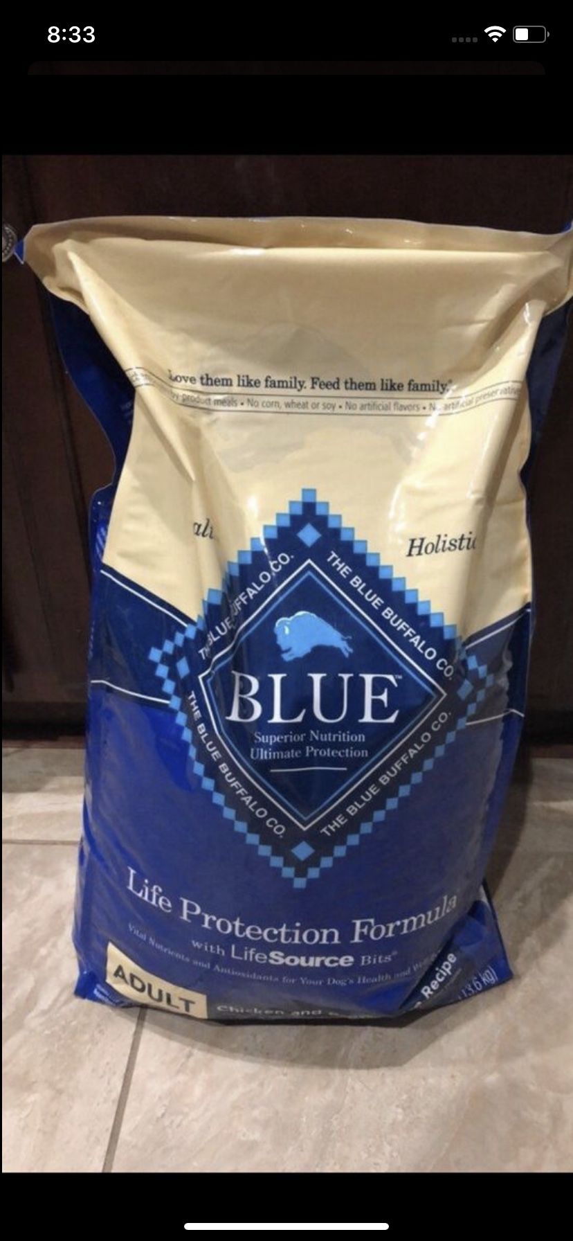 Blue buffalo dog food