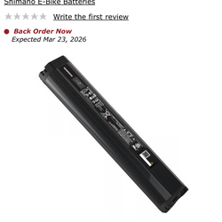 Shimano BT-EN806 e-bike MTB Battery