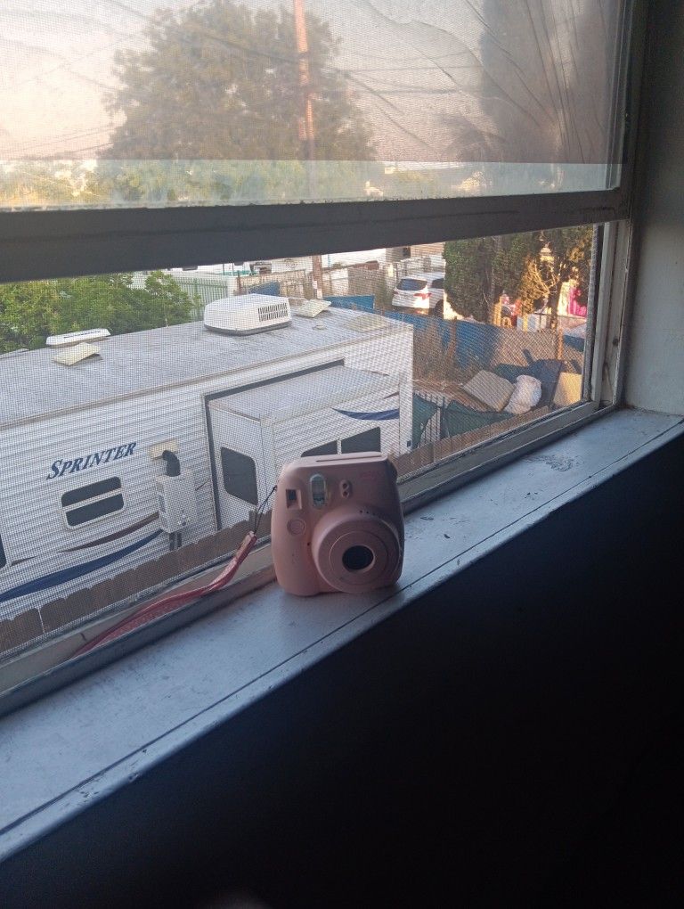 Pink Polaroid Camera