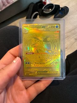 Mega Greninja EX GOLD