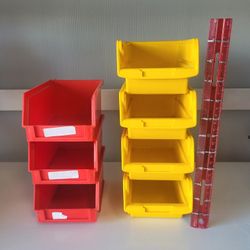 7 - Stackable storage bins