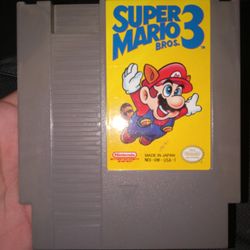 Original Nintendo Super Mario Bros 3