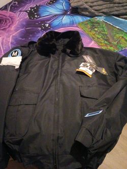 Tact Squad MTA Heavy Duty Navy Blue Jacket 3X