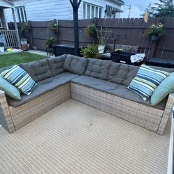 L Shaped Outdoor Furniture! 