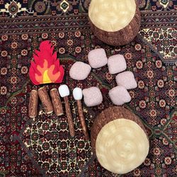 Stuffed Campfire Set 