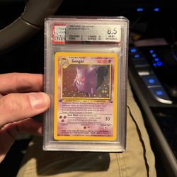 1st Edition Gengar Fossil Holo