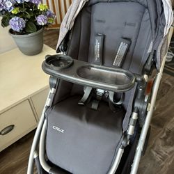 Cruz Stroller By Uppababy + Snack Tray