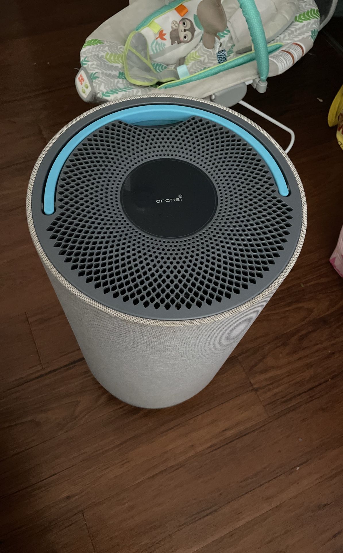 ORANSI mod Jr HEPA Air Purifier for Home Medium to Large Rooms, EnergyStar, All in One Air Filter for Fine Dust, Pets, Odors, Wildfire Smoke.