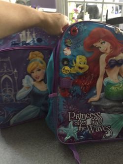 Two fu size Disney backpacks