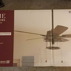 52" Indoor/Covered Outdoor Ceiling Fan