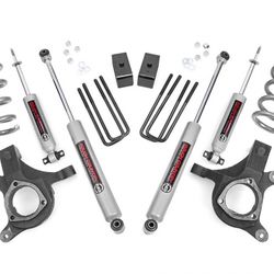 4.5 INCH LIFT KIT CHEVY SILVERADO & GMC SIERRA 1500 2WD We Finance 