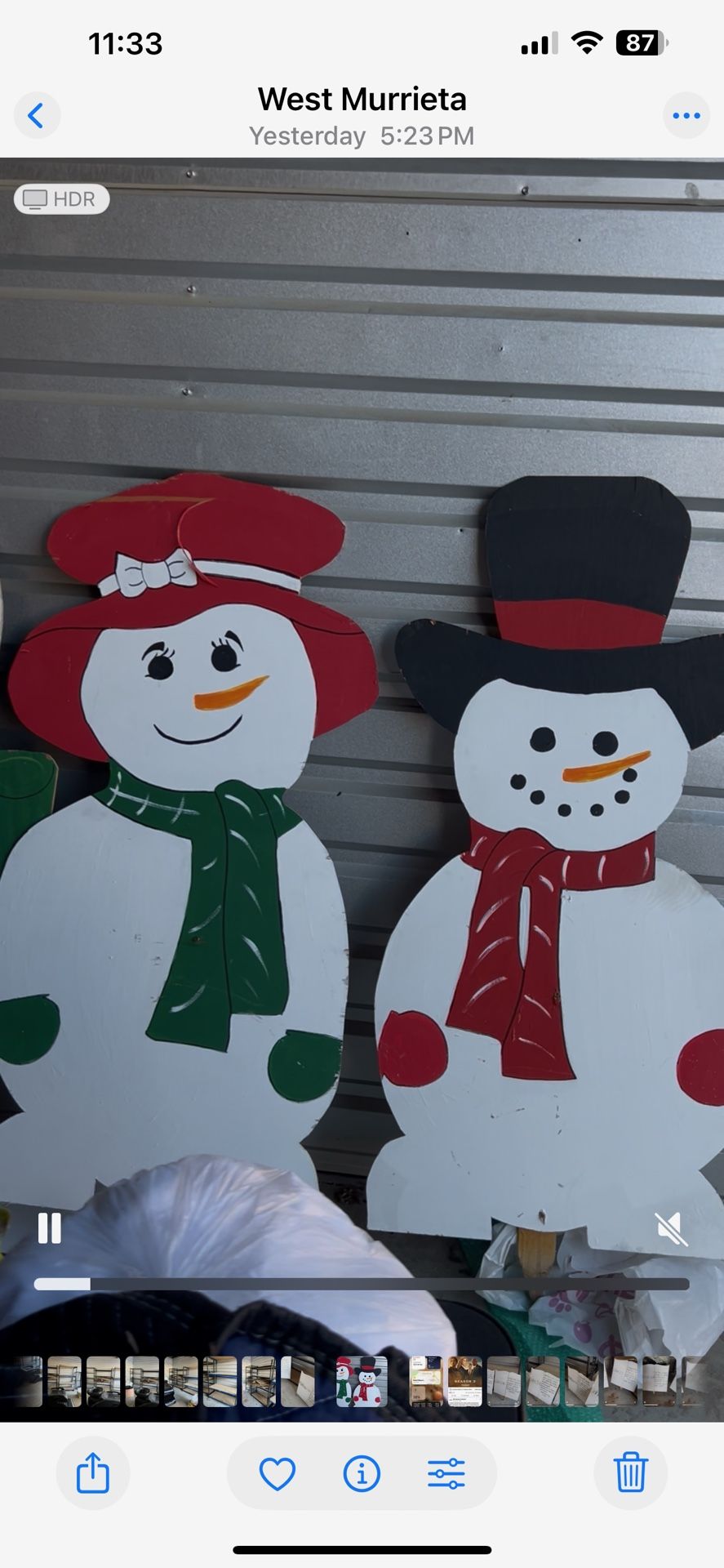 Christmas Yard Decorations - 16 Pieces