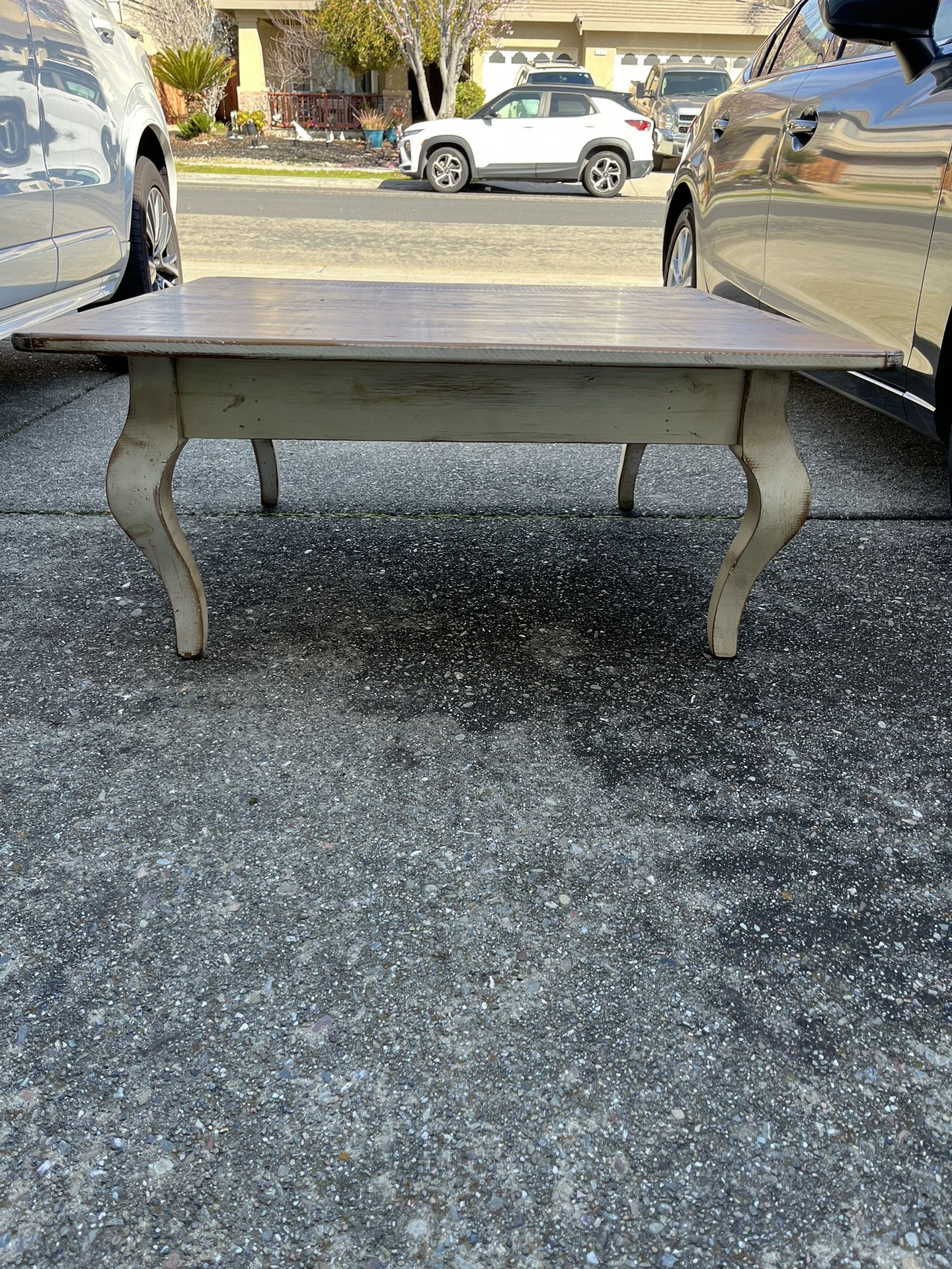 Matching Coffee Table And Side Table