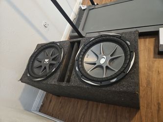 Dual Kicker Subwoofers in Ported Box