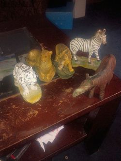 Animal Figurines 5/Set