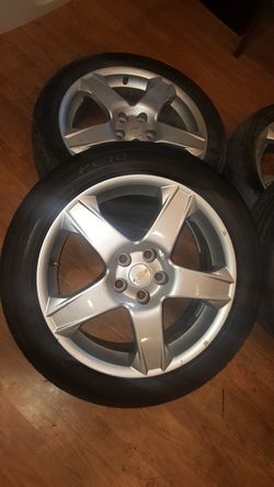 2015 Chevrolet sonic wheels and tires