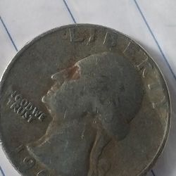 1966 NO Mark Quarter