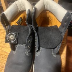 Timberland Boots Navy Blue Size 9 Men’s